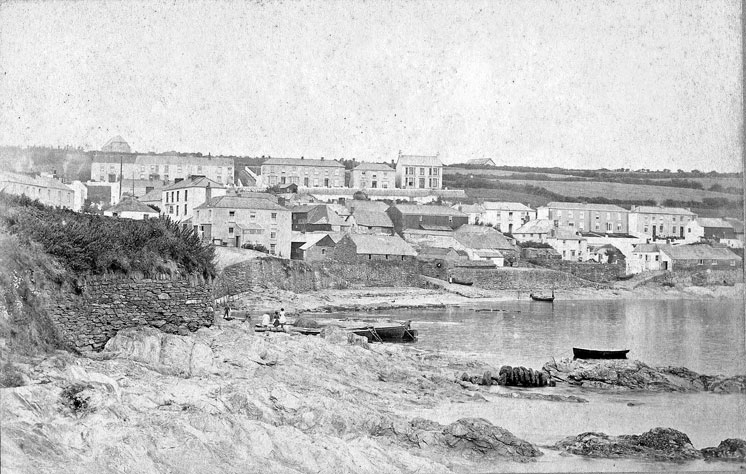 Picture of the The Porth in POrtscatho 1866